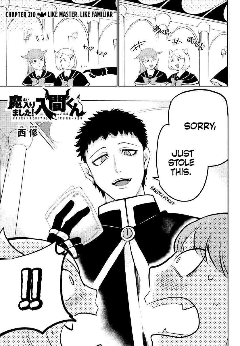 Welcome to Demon School! Iruma-kun, Chapter 210 image 01
